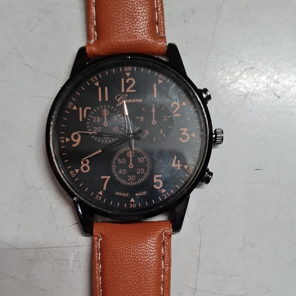3for$15-Geneva Black and Brown Women's Watch